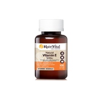 NutriVital Nat Vit E 500 100 caps