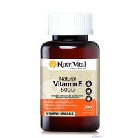 NutriVital Nat Vit E 500 200 caps