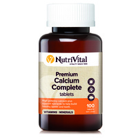 NutriVital Premium Calcium Complete 100 tabs