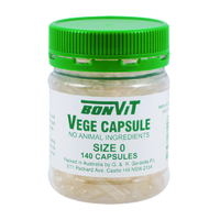 BON Empty Vege Capsules 'O' size 140 caps