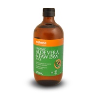 Melrose Org Aloe Vera & Paw Paw Juice 500ml