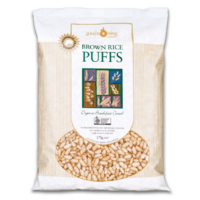 Good Morning Cereals Org. Brown Rice Puffs 175gm