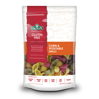 ORG Corn & Vegetable Shells 250gm