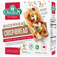 ORG Crispibread Toasted Buckwheat 125gm