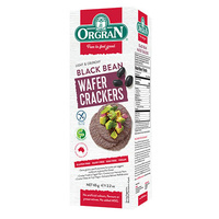 ORG Black Bean Wafer Crackers 65g