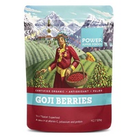 Power Super Foods Organic Goji Berries 125gm