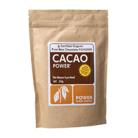 Power Super Foods Org Pure Raw Cacao Powder 250gm (kraft)