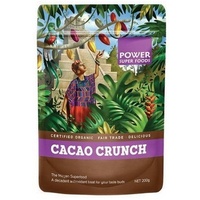 Power Super Foods Certified Organic Cacao Crunch 200g