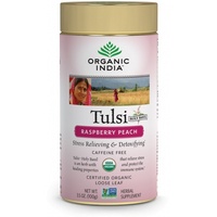 Organic India Tulsi Raspberry Peach Tin