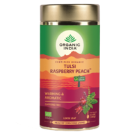 Organic India Tulsi Raspberry Peach 100g