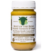 BOTB Bone Broth Conc w Org Turmeric Ginger Black Pepper 375g