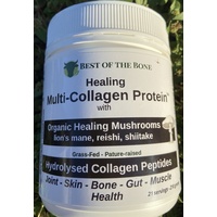 BOTB Multiple Collagen Peptide Pwd w/org Mushrooms 210g