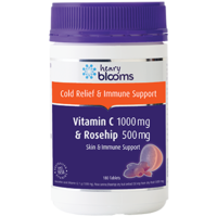 Blooms Vit C w/Rosehip 180 tabs