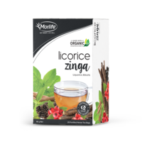 Morlife Herbal Tea Bag Licorice Zinga 25s