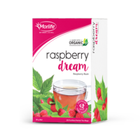 Morlife Herbal Teabag Raspberry Dream 25s