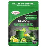 Morlife Alka Greens Lemon Lime 300g