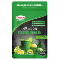 Morlife Alkalising Greens Lemon Lime 100G