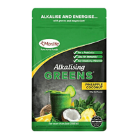 Morlife Alkalising Greens Pineapple Coconut 100G