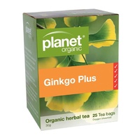 Planet Organic Org Tea Bags 25s Ginkgo