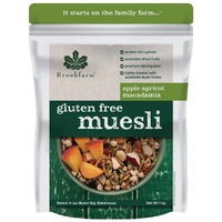 Brookfarm GF Macadamia Muesli Apricot 1kg