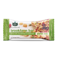 Brookfarm Macadamia & Cranberry Bars GF 35gm x 12