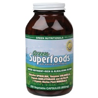 Green Nutritionals GreenSUPERFOODS 250 v/caps