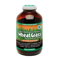 Green Nutritionals 100% Aust Org Wheatgrass 200g