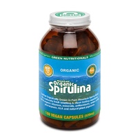 Green Nutritionals Mountain Organic Spirulina 520mg 180C