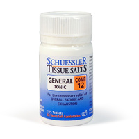 MP Schuessler Tissue Salt COMB 12 6x 125 tabs