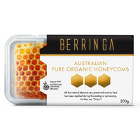 Berringa Certified Organic Honeycomb 200g
