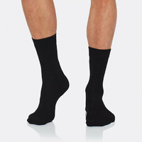 Boody Mens Socks Business Black 6-11 6pk