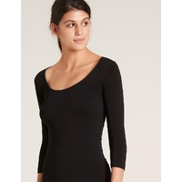 Boody 3/4 Sleeve Top Black M