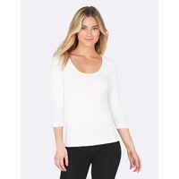 Boody 3/4 Sleeve Top White S