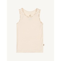 Boody Baby Singlet Chalk 3-6
