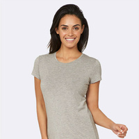 Boody Crew Neck T-Shirt Light Marl XL
