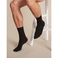 Boody Men's Business Sock Black 11-14 6Pk