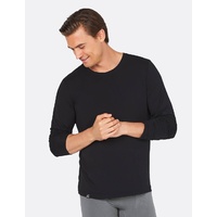 Boody Men's Long Sleeve Crew T-Shirt Black L