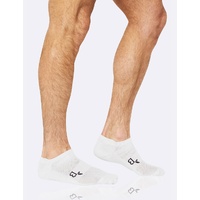 Boody Men's Active Sports Sock White 11-14 6pk