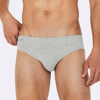 Boody Men's Original Briefs Light Grey Marl S