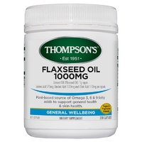 Thompson's Flaxseed Oil 1gm 200 v/caps