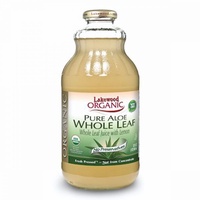 Lakewood Aloe Whole Leaf Organic Pure 946ml
