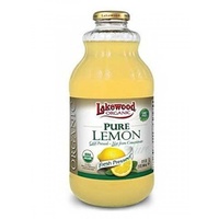 Lakewood Lemon Juice Organic 946ml