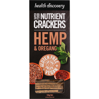 HD Org Hemp Crackers 150g