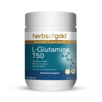 Herbs of Gold - L-Glutamine 750 120 Capsules