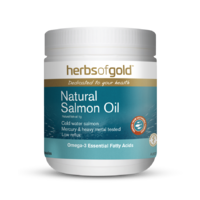 Herbs of Gold - Natural Salmon Oil 400 Capsules