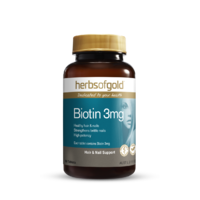 Herbs of Gold - Biotin 3mg 60 Tablets