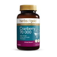 Herbs of Gold - Cranberry 70 000 50 Tablets