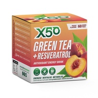 Green Tea X50 Peach 60 sachets