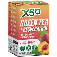 Green Tea X50 Peach 30 Sachets