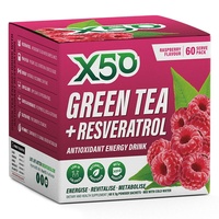Green Tea X50 Raspberry 60 Sachets